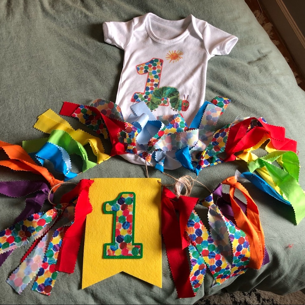 Very Hungry Caterpillar, first birthday!